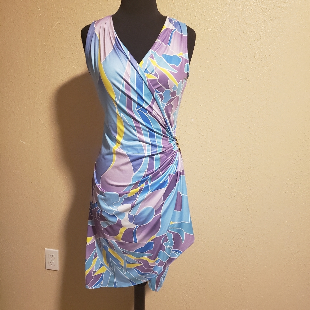 Jaune‎ Rouge Paris Dress Asymmetrical Size Small
